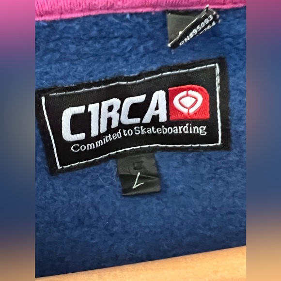 Circa | Color Block Zip-Up Hoodie - Picture 10 of 11